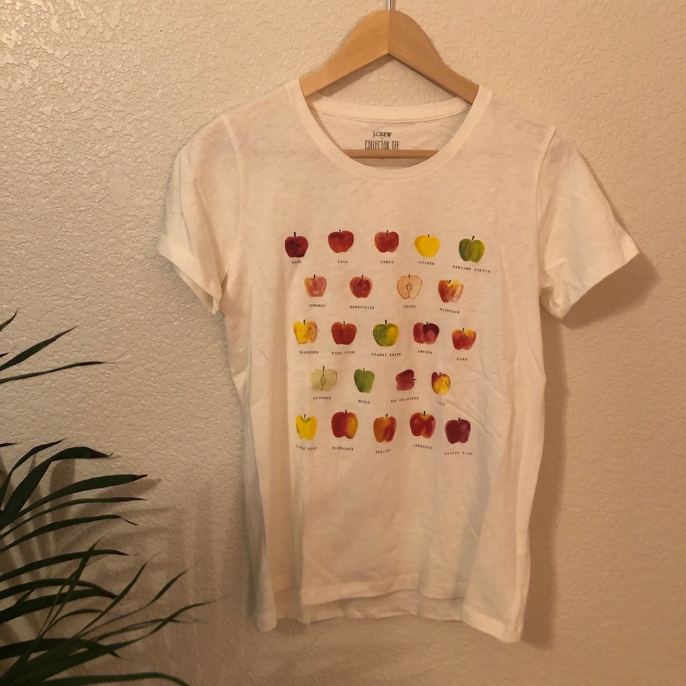 Jcrew Apples Collector Tee
